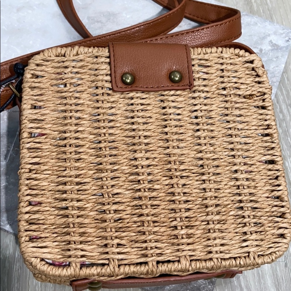 🎉🎉host pick🎉LIke dreams rattan square crossbody - Picture 5 of 5